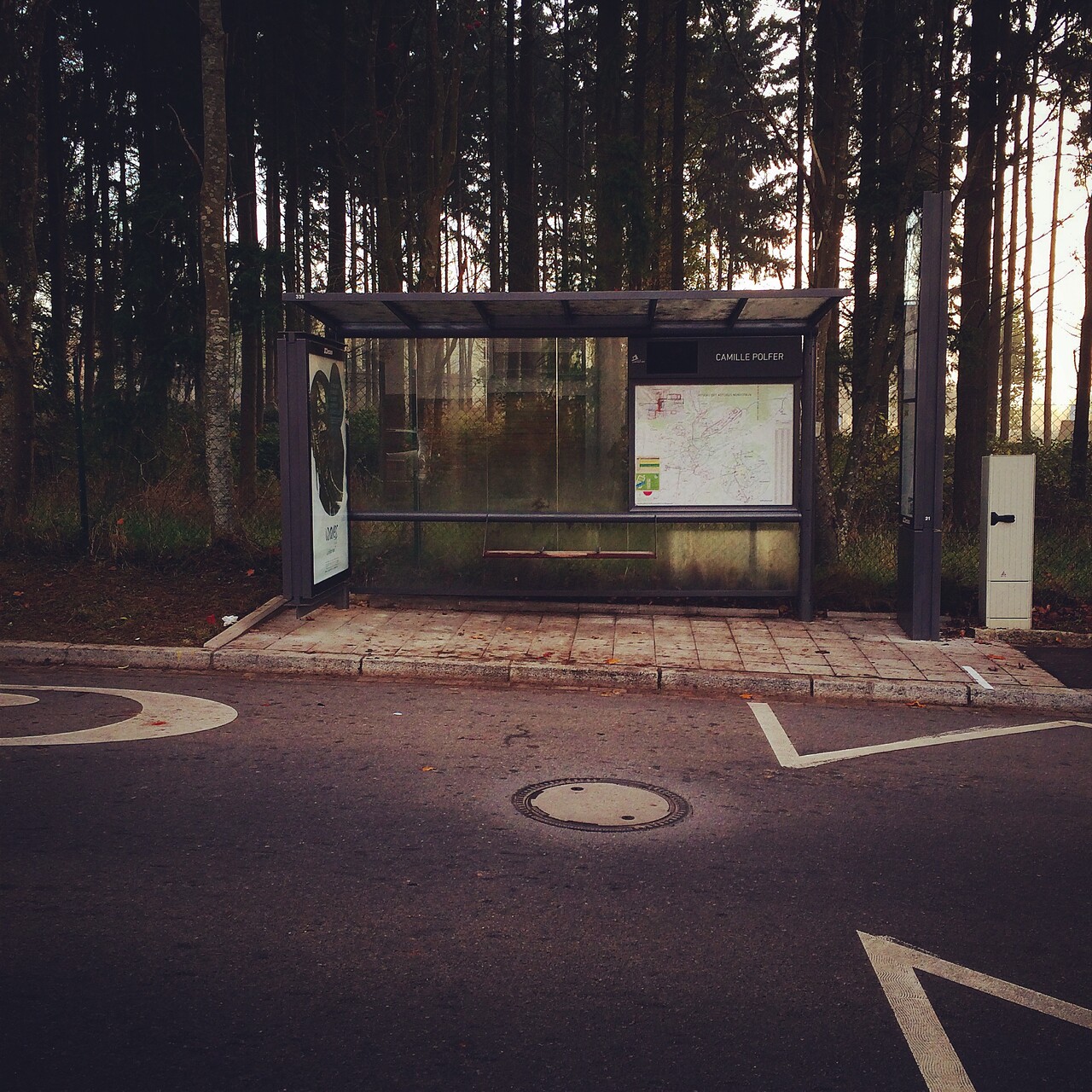 #busstop