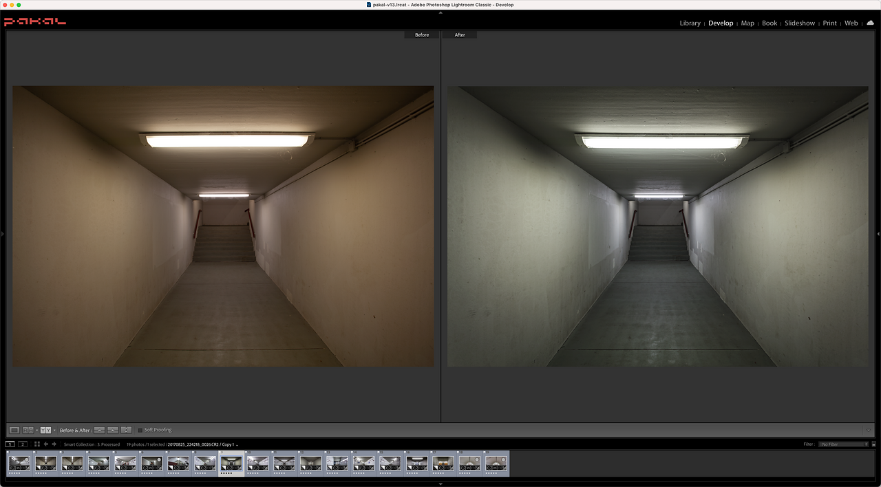 Balance des blancs: Avant/Après