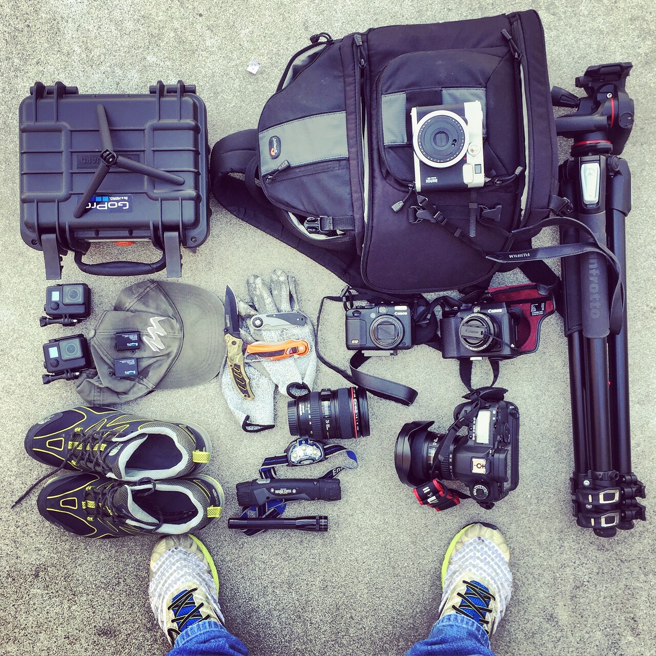 Le kit du photographe urbain