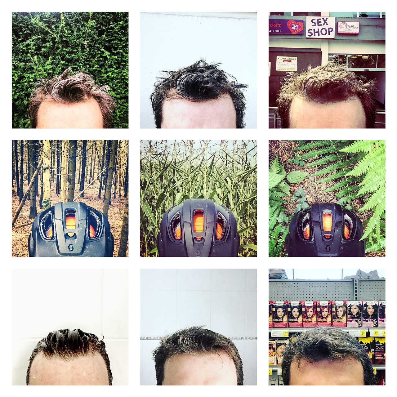 Par dessus la tête...