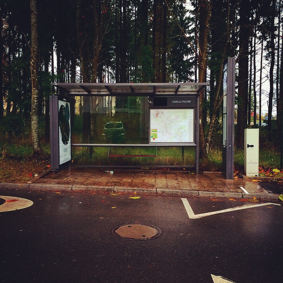 #busstop