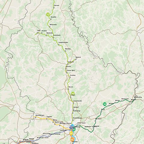 Réseau ferroviaire Luxembourgeois
