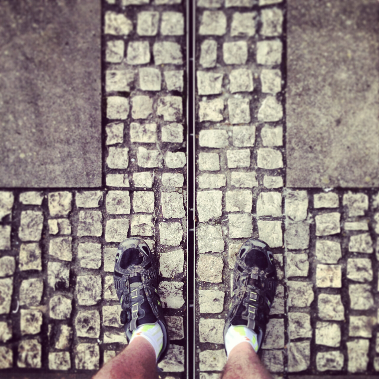 En sockettes blanches