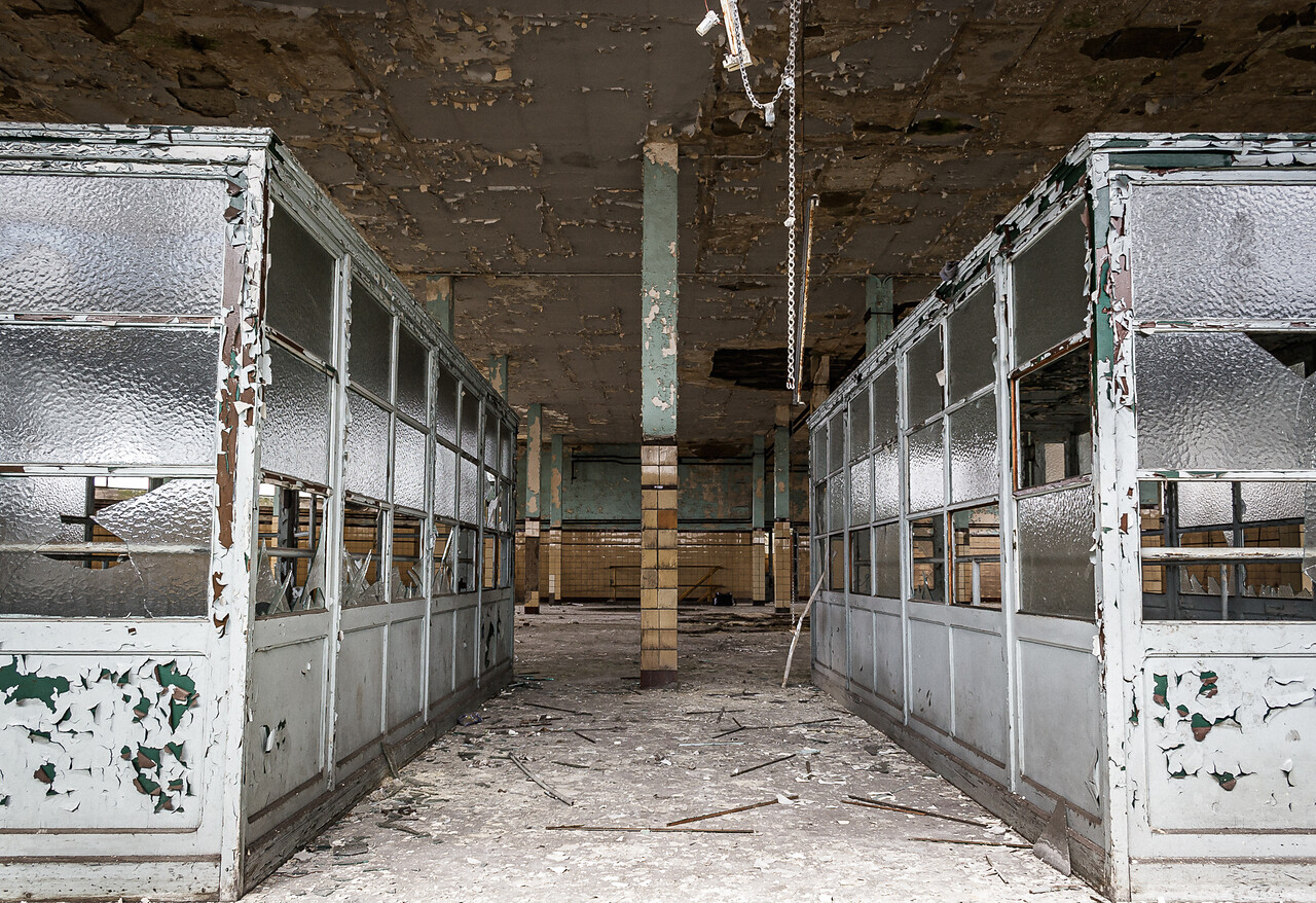 Les cages d'escaliers