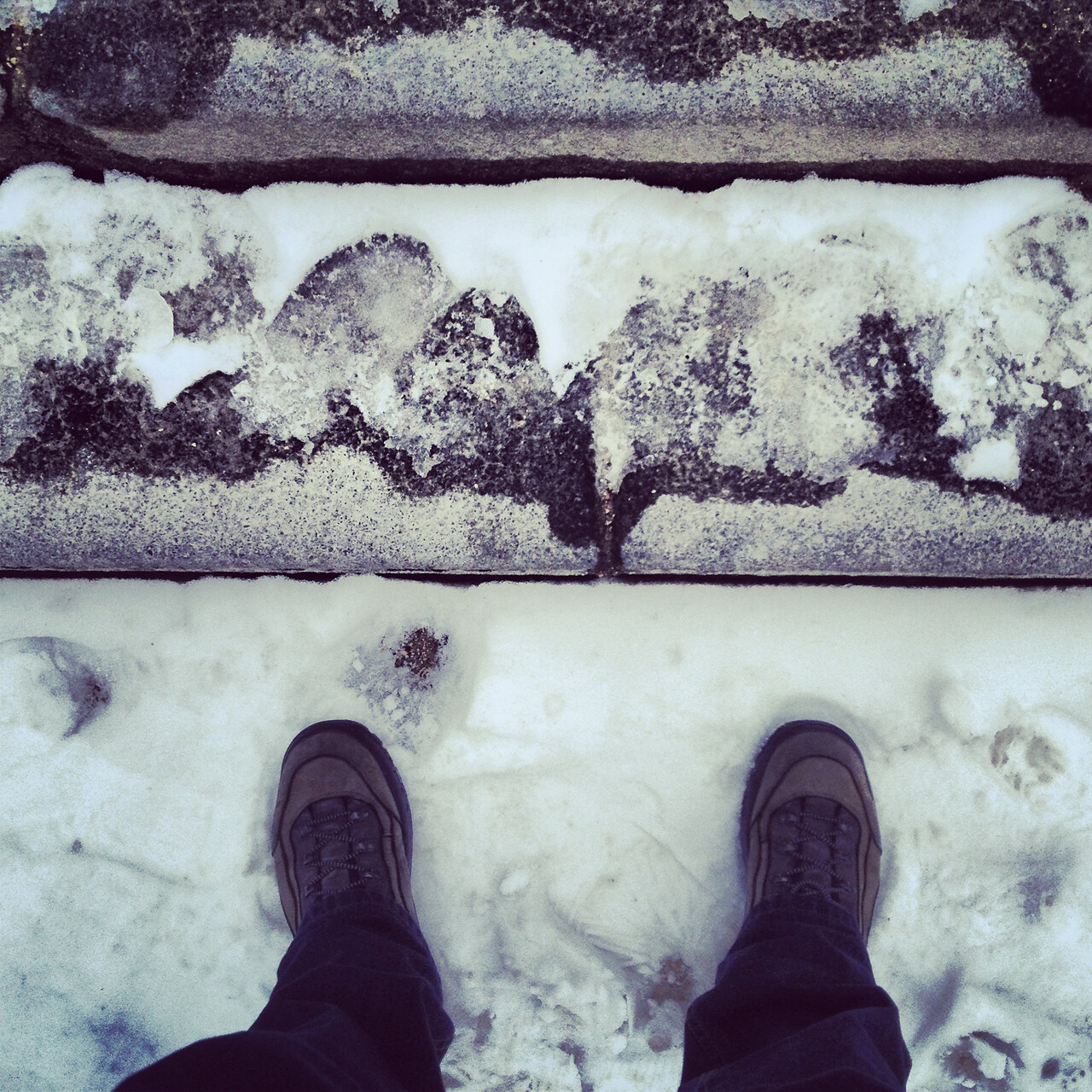 Rater le bus pour prendre une photo