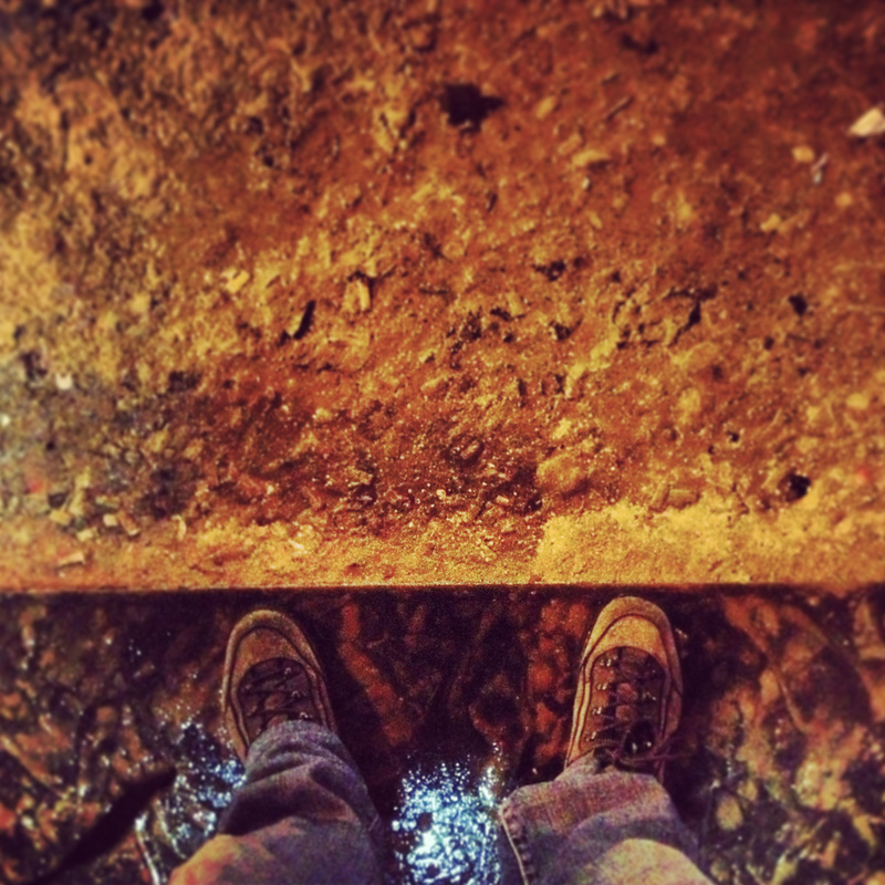 Patienter sous la pluie