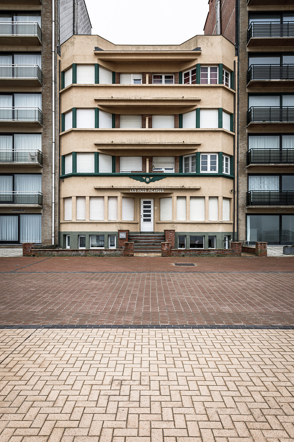 Résidence 'Les Ailes Picardes' sur la Zeedijk à Koksijde-Bad ...